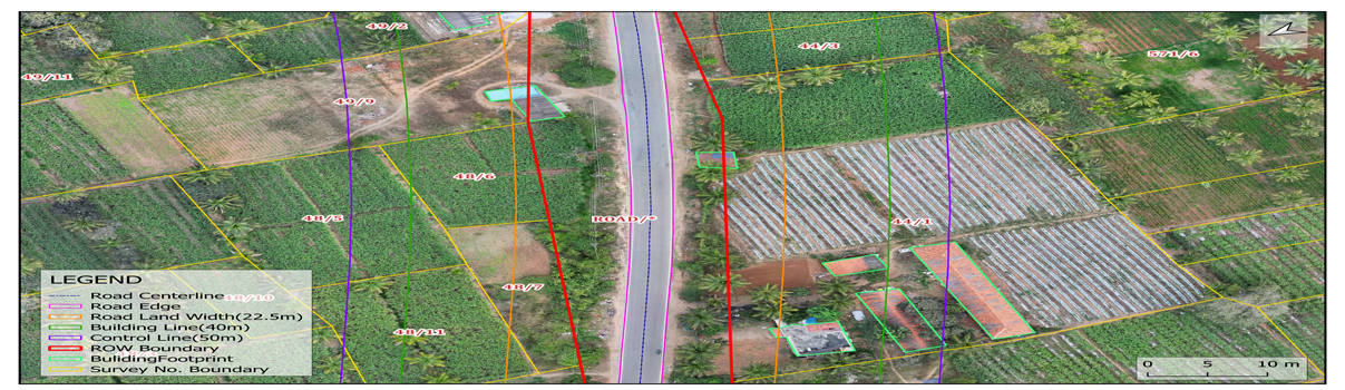 Road Survey & Corridor Map
