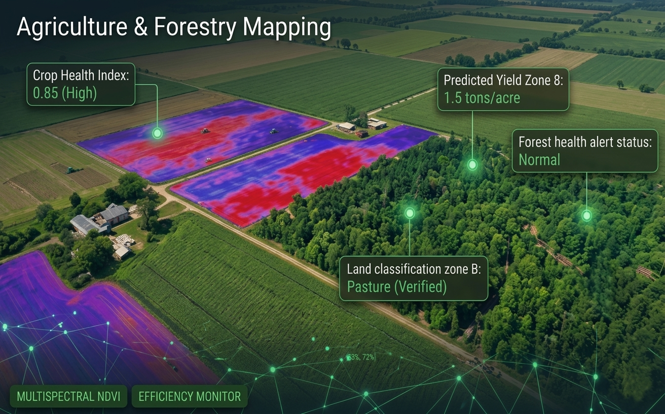 Agriculture & Forestry Mapping